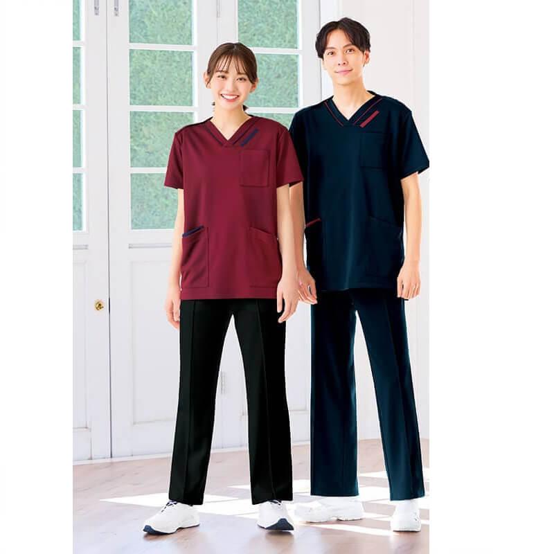 アンファミエ パンツ ズボン ナース 医療 看護 介護 白衣 ナースウェア