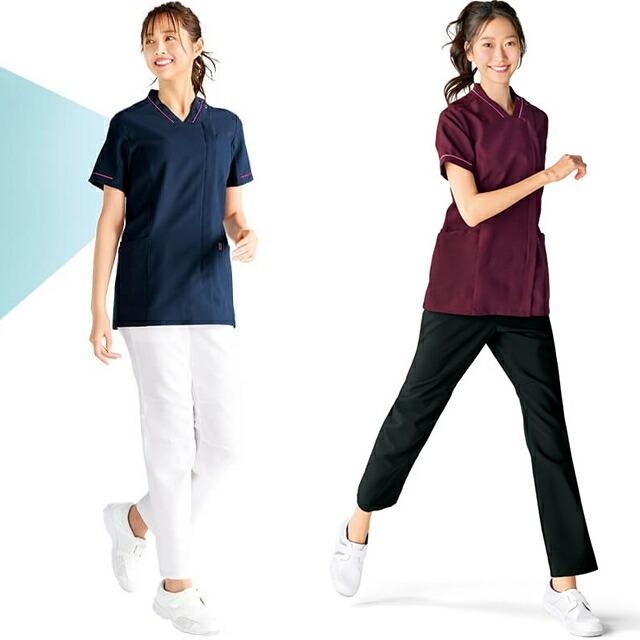 ヒメキランソウ白 MIZUNO（ミズノ） スクラブ 医療 白衣 レディース ナース服 ナース