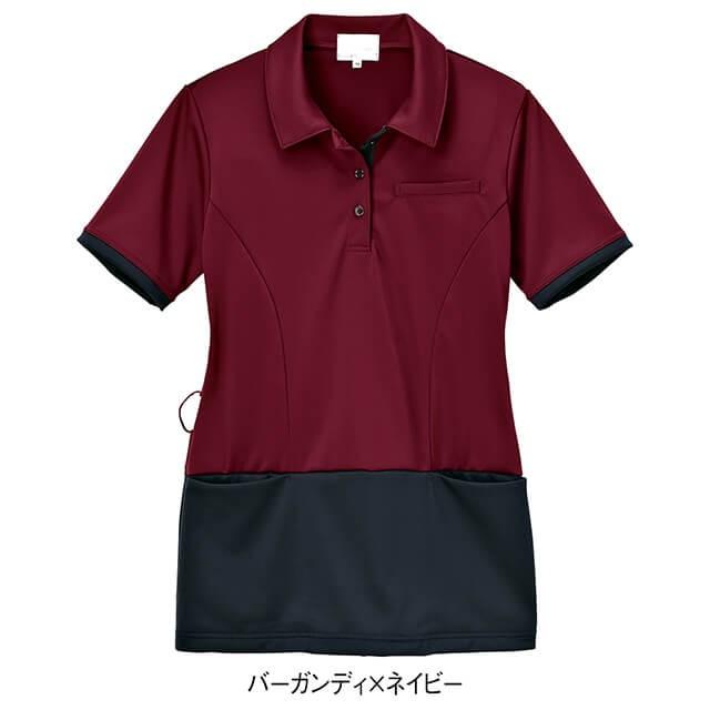 裾配色切替デザインポロシャツ(吸汗速乾・制電)02