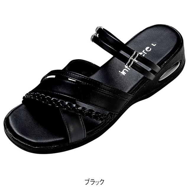 アンファミエ ナースシューズ 白 黒 疲れにくい スニーカー スリッポン