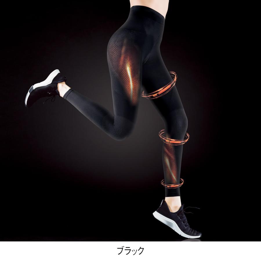 RIZAP（ライザップ） 着圧レギンス 着圧ソックス 黒 レディース 女性