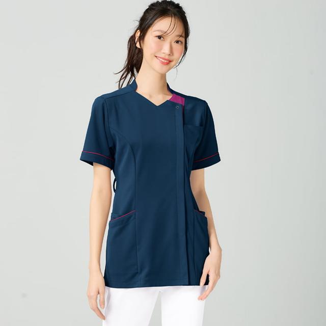 アンファミエ スクラブ 医療 白衣 レディース ナース服 ナーススクラブ