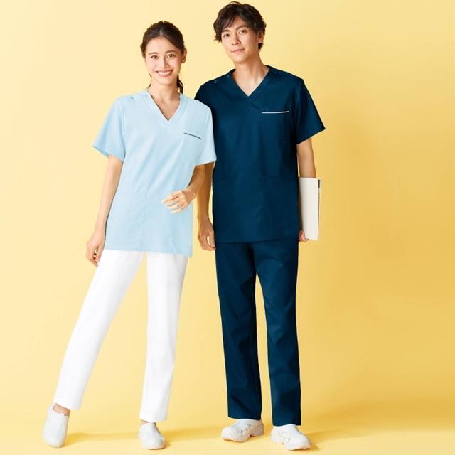 ナチュラルビューティ　スクラブ　パンツ ナース服　アンファミエ ナチュラルビューティ スクラブ パンツ ナース服 アンファミエ