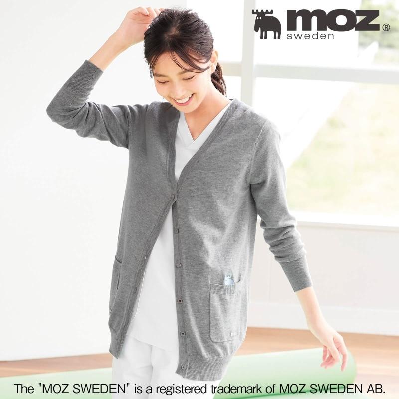 moz（モズ） ナースカーディガン 看護師 白衣 医療 介護 事務 受付