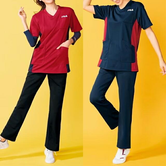 アンファミエ 【今なら26％OFF】スクラブ 医療 白衣 レディース ナース