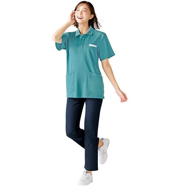 アンファミエ ナース服 夏 パンツ 白衣 看護 介護 医療 レディース