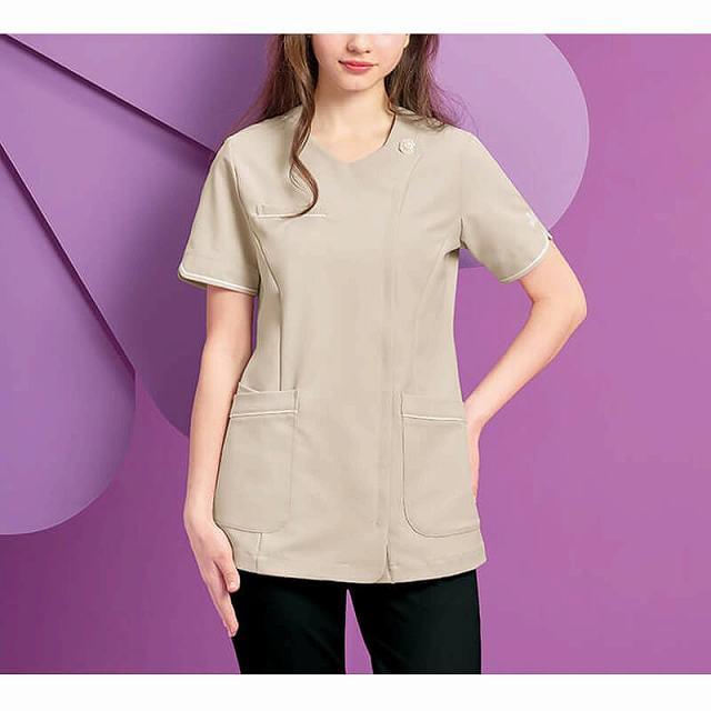 MARY QUANT ストレッチジャケット＆パンツセット　ナース服 アンファミエ マリークワント ナース服 白衣 ナースウェア スクラブ