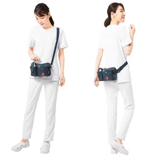 アンファミエ ウエストポーチ ナースポーチ エプロンバッグ ウエスト
