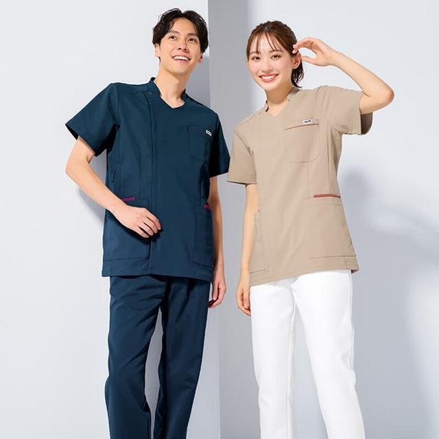 アンファミエ ナース服 白衣 ナースウェア モズ メンズ レディス 医療