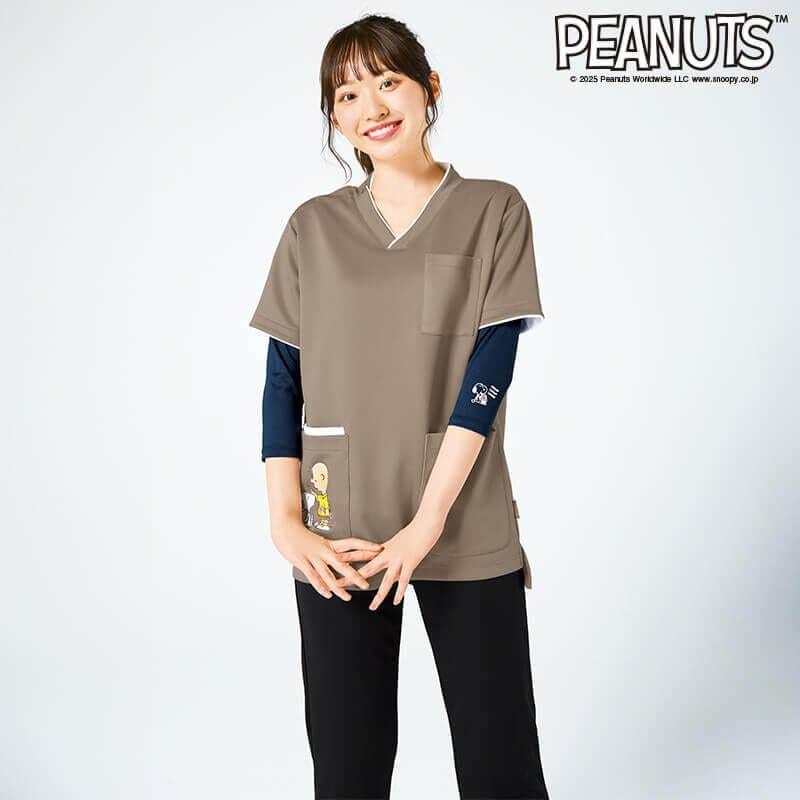 アンファミエ スクラブ 白衣 医療 かわいい キャラクター ナース服
