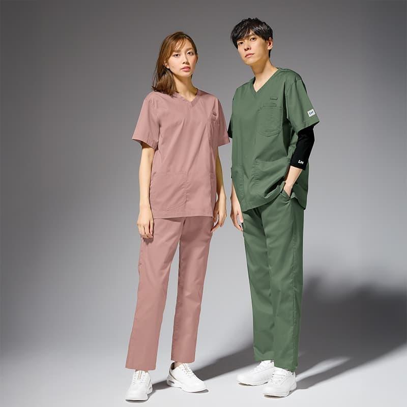 アンファミエ スクラブ 医療 白衣 パンツ ズボン ナース服 医療 メンズ