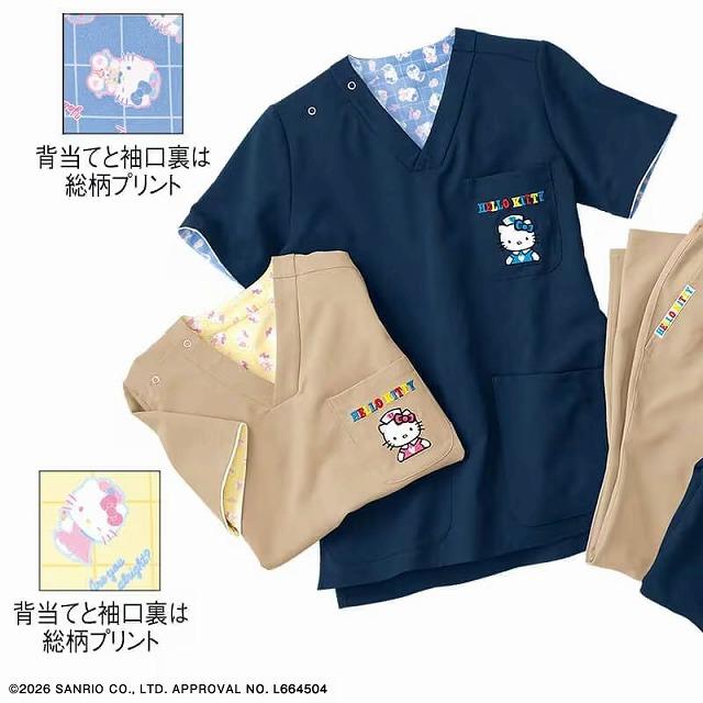アンファミエ スクラブ 白衣 医療 ナース ナース服 ナースウェア