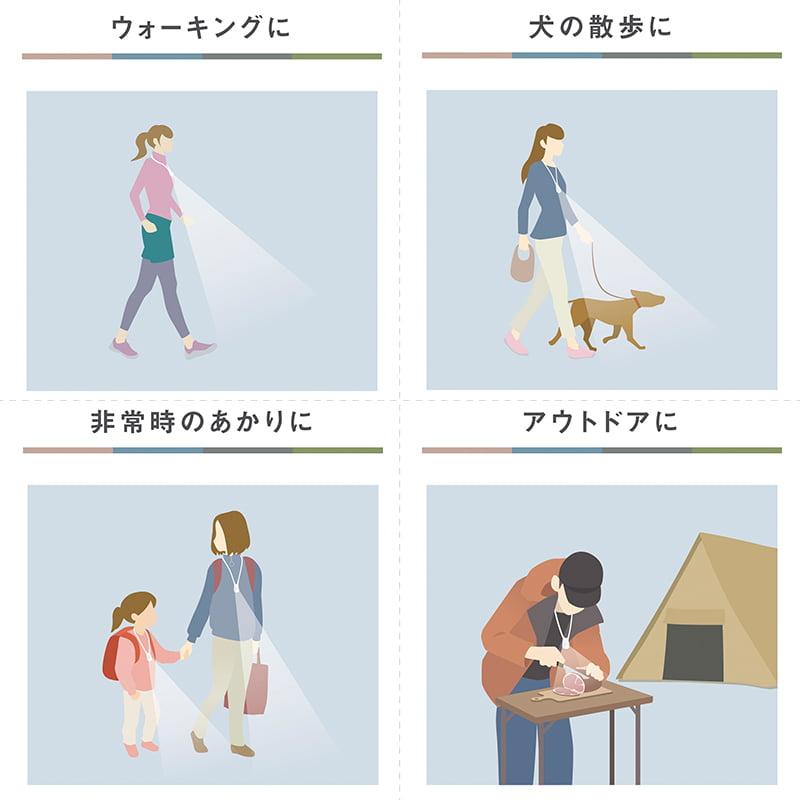 Panasonic ハンズフリーライト ナースグッズ 看護師 アンファミエ