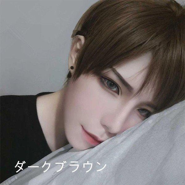 品質が完璧 メンズアクセサリー ウィッグ ショート メンズ レディース フルウィッグ コスプレ か ウィッグ ショート メンズ レディース フルウィッグ コスプレ かつら 男装 黒 ふわふわ Mens Wig 短い髪 変装 日常用 学生 面接 仕事 ネット付き Www Threeriversofs Com