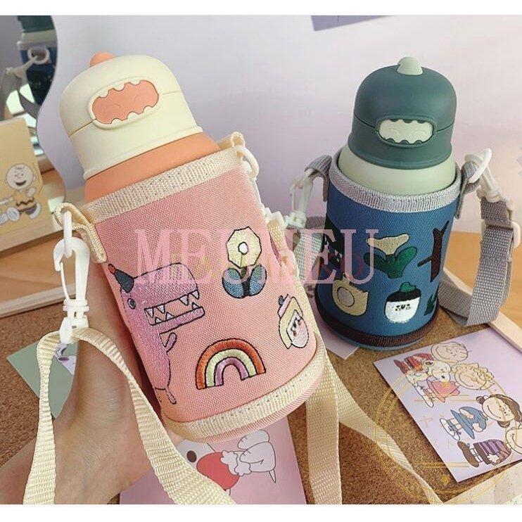 水筒 子供用 魔法瓶 おしゃれ 可愛い キッズ 女の子 男の子 ボトル 2ways 直飲み 380ml ストロー付き カバー付き 斜めかけ可能 保温 保冷 保育園 幼稚園 通学 Pafb5 Infit Store2 通販 Yahoo ショッピング