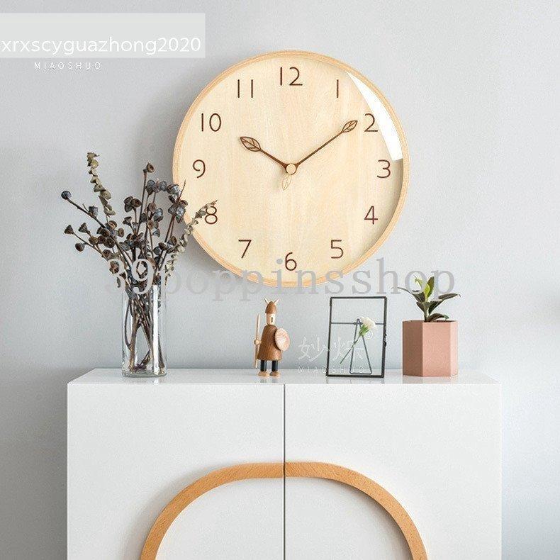 時計 天然木製みやすい 壁掛け 北欧 おしゃれ オシャレ 壁掛け時計 壁掛け 見やすい シンプル インテリア 乾電池 掛時計 時計 おしゃれ 北欧 壁掛け 木製 Pb28c Infit Store2 通販 Yahoo ショッピング