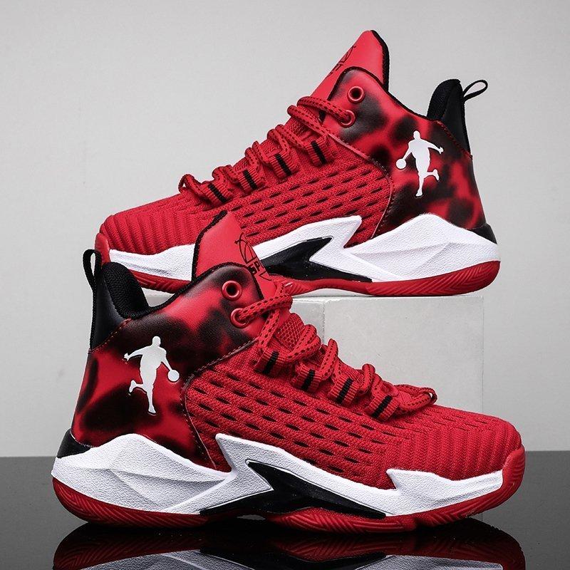 全店販売中 小学生 バスケットシューズ ジュニア バスケットボールシューズ ハイカット スニーカー アウトドア バッシュ ランニングシューズ スポーツ靴 快適な 子供靴 Aynaelda Com