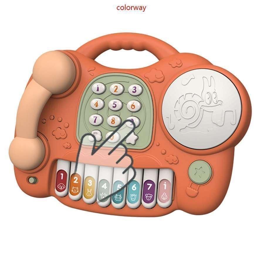 Web限定 シミュレーションキッズ電話おもちゃバイリンガルスマートフォンライトキッズおもちゃ電話ふり遊びおもちゃ子供赤ちゃん 新品 Materialworldblog Com