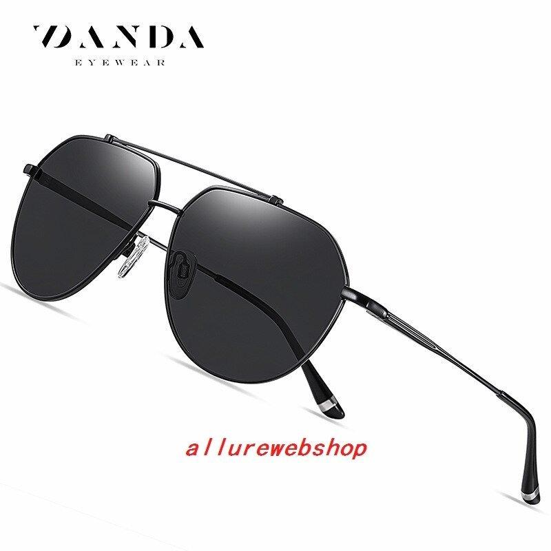 名入れ無料 新しいレトロ偏光サングラス3369ラージフレームメタルスプリングレッグメンズサングラスファッションサングラスレディース サングラス カラー シルバードットブラックプログレッシブグレーc05 P94 Www Clinicaindicare Com Br