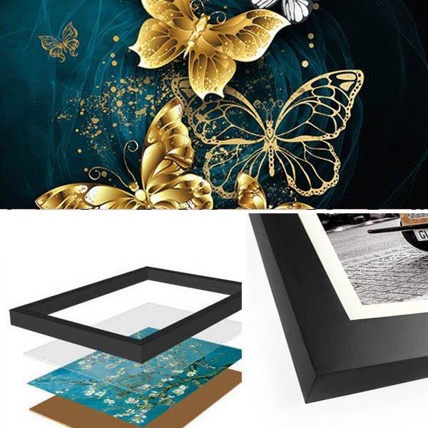 33 43cm アートパネル 3枚セット 枠付き フレーム絵画 幻想的 蝶 バタフライ トンボ ファンタジー 壁掛け インテリア絵画 ウォールデコ Pc80f Infit Store4 通販 Yahoo ショッピング