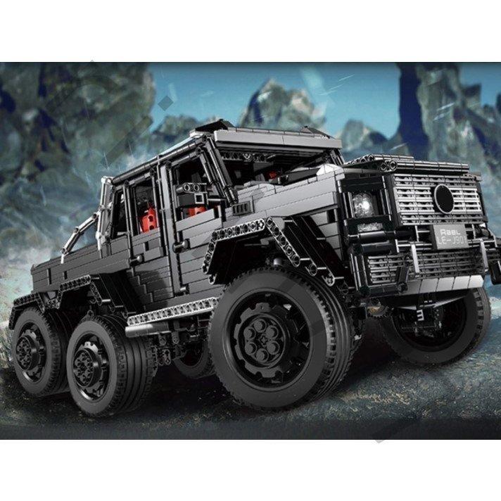 レゴ テクニック Amg 互換品 ランドクルーザー Moc G63 Amg 6x6 デザイン おもちゃ ブラック 車 Pdafc Infit プレゼント ブロック クリスマス Moc Store6