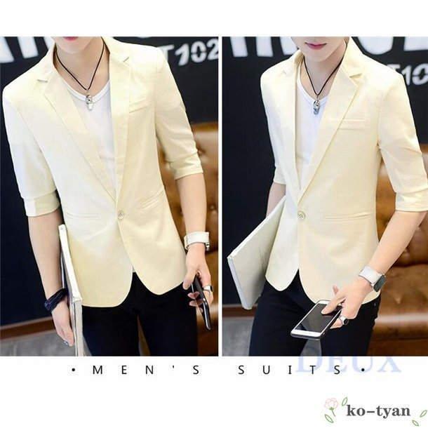 最安価格 ジャケット テーラードジャケット メンズ 綿麻 薄手 スリム 夏 サマー ジャ テーラードジャケット メンズ 綿麻 薄手 スリム 夏 サマー ジャケット ビジネス 紳士 アウター リネン 通勤 秋 Www Threeriversofs Com