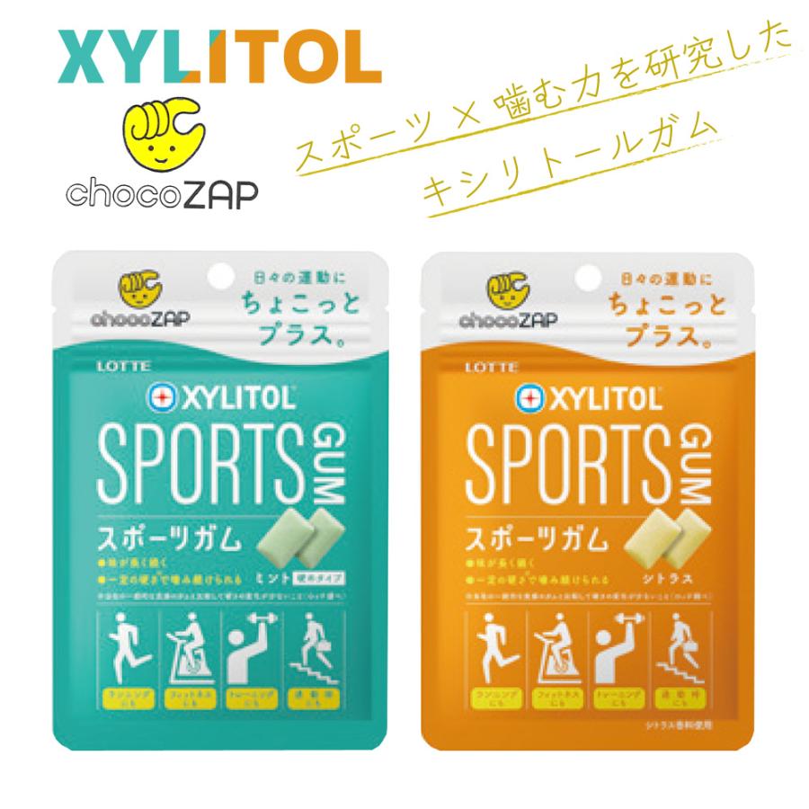 XYLITOL 1袋 キシリトールスポーツガム 21g メール便可 10袋まで