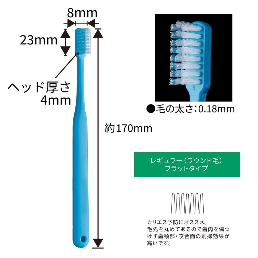 7/10-12限定5%OFFクーポン！1本 指導用歯ブラシ #238 メール便可 40本