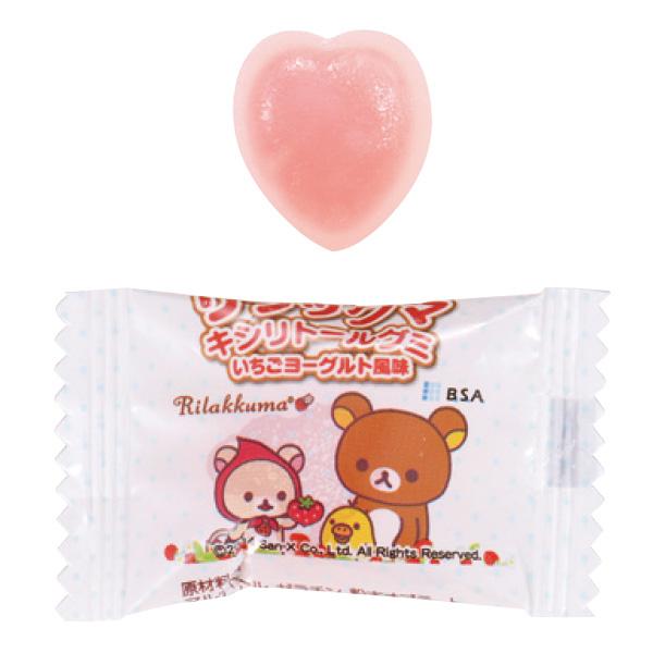 リラックマキシリトールグミ いちごヨーグルト風味 1袋 12粒入り