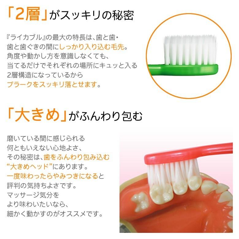 Oral Care（オーラルケア） 歯ブラシ ライカブルミニ mini 3本セット