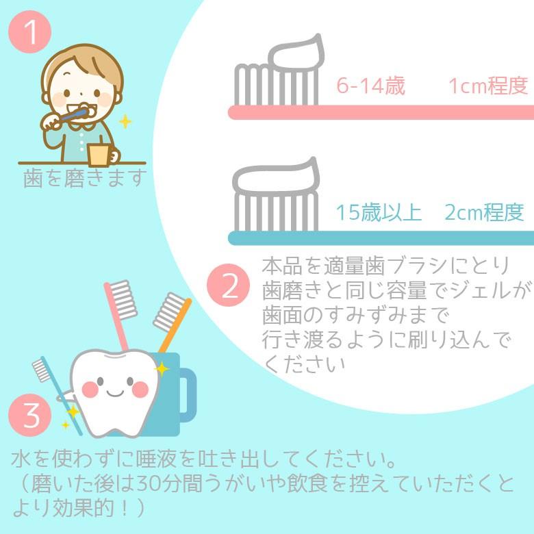 フッ化物配合ジェル フィード ピドケアJr 50g メール便可 6本まで 即