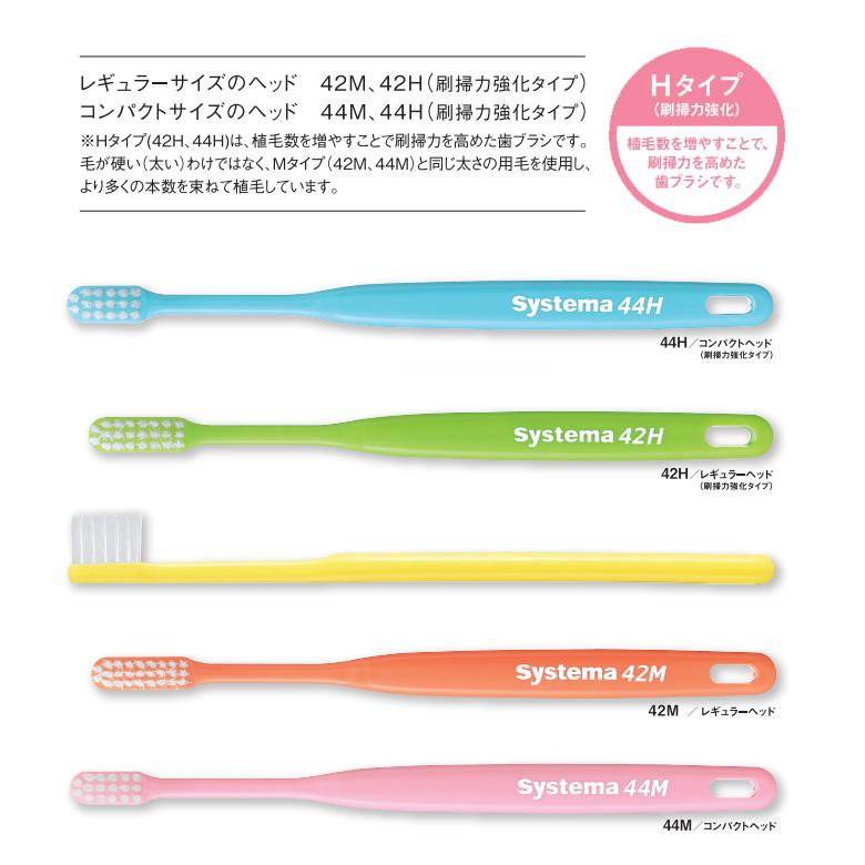 システマ 歯ブラシ DENT EX 5色アソート 20本 1箱 メール便可 1セット