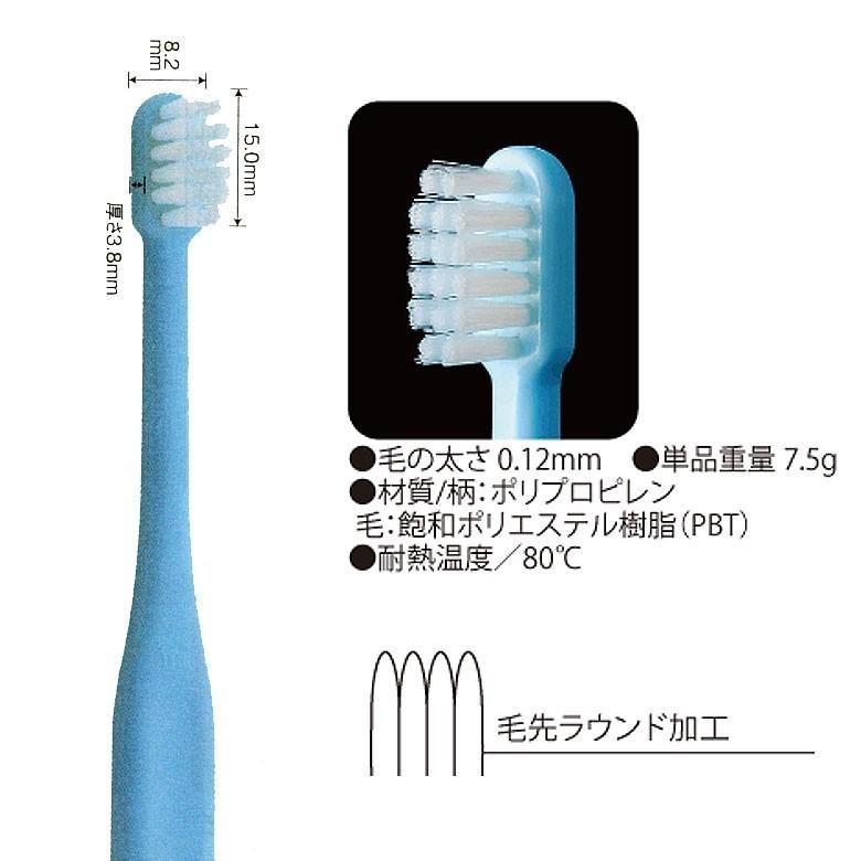 90％以上節約 歯ブラシ 子供 PDR 2セットまで 仕上げみがき用 キャップなし ハーハ メール便可 即発送 シーセレクション 12本 歯ブラシ 