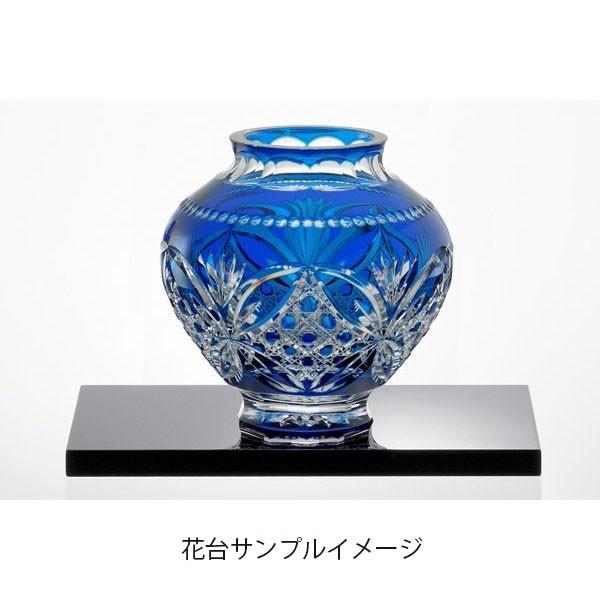 江戸切子 カガミクリスタル 花瓶 海外土産 記念品 御礼 周年記念 退職