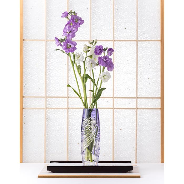 KAGAMI 江戸切子 カガミクリスタル 一輪挿 花瓶 お祝い 御礼 KAGAMI 江戸切子 カガミクリスタル 一輪挿 花瓶 お祝い 御礼