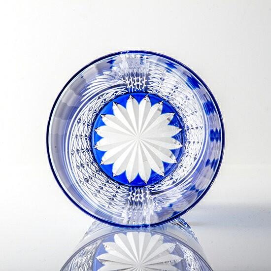 KAGAMI 江戸切子グラス ロックグラス カガミクリスタル 海外土産 御礼