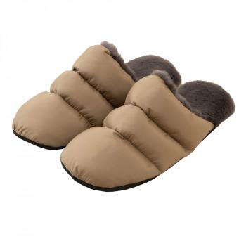 センコー SDS タフタボア ソフト スリッパ LL:約25-27cm ベージュ