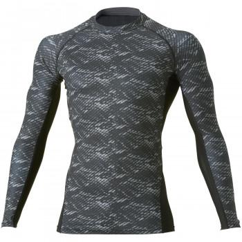 桑和 50620 長袖サポートシャツ Mサイズ チャコールグレー(23) G