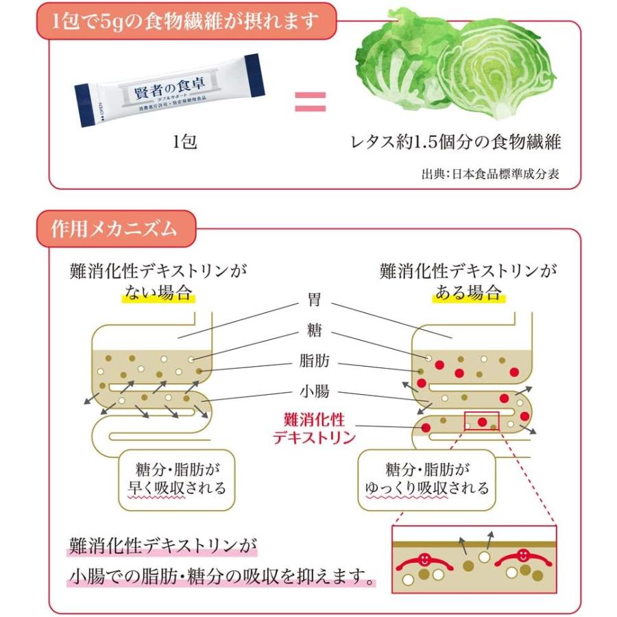賢者の食卓 ダブルサポート 6g×30包 大塚製薬 粉末 血糖値 中性脂肪