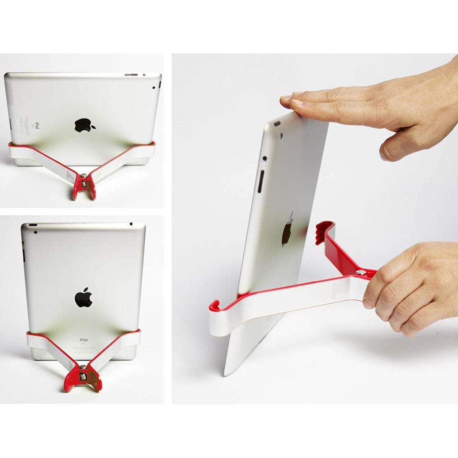 Felix TwoHands タブレットスタンド クリップ型 角度自由 持ち運びに