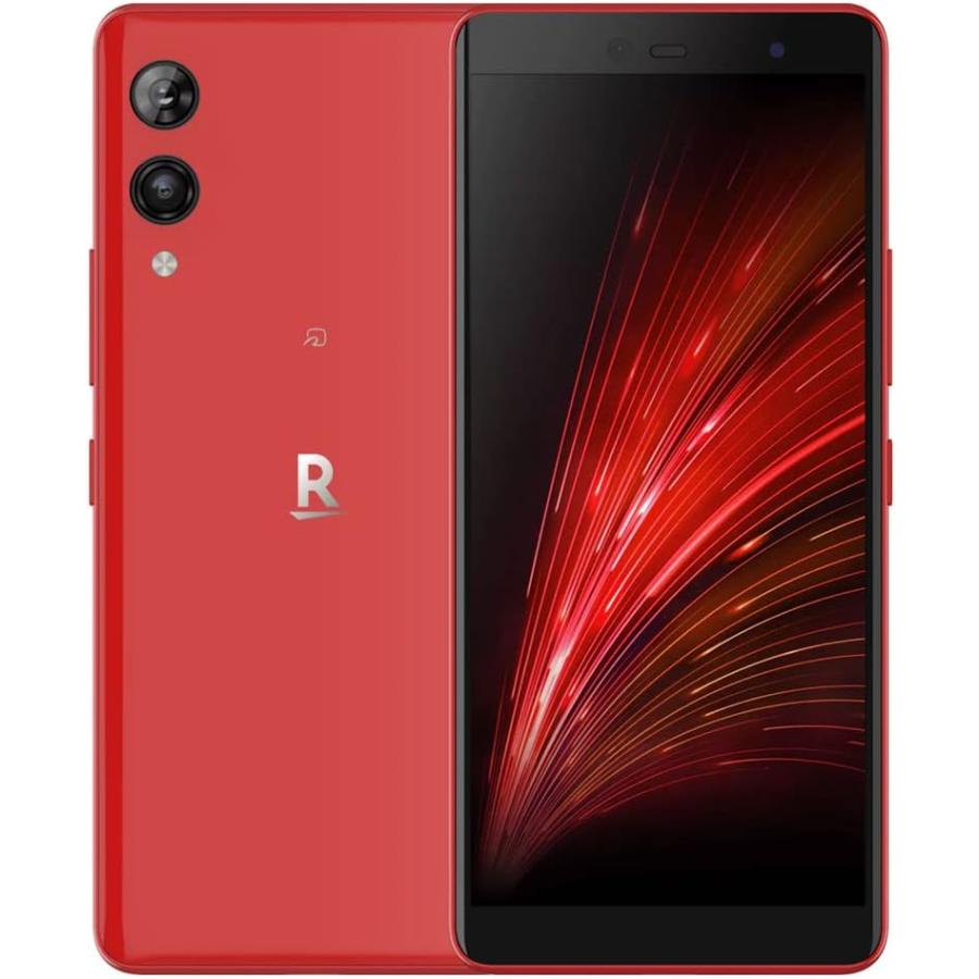 美品】Rakuten Hand 5G P780 レッド SIMロック解除済