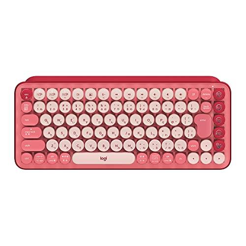 ロジクール POP KEYS K730RO ワイヤレス キーボード ローズ 日本語配列