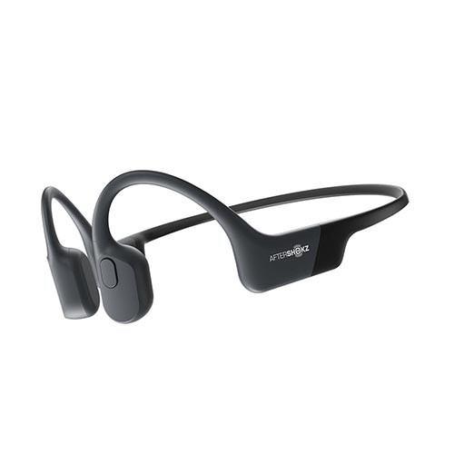 骨伝導 ワイヤレス イヤホン Aftershokz アフターショックス AEROPEX Cosmic Black【AFTEP000011】マイク付き Bluetooth