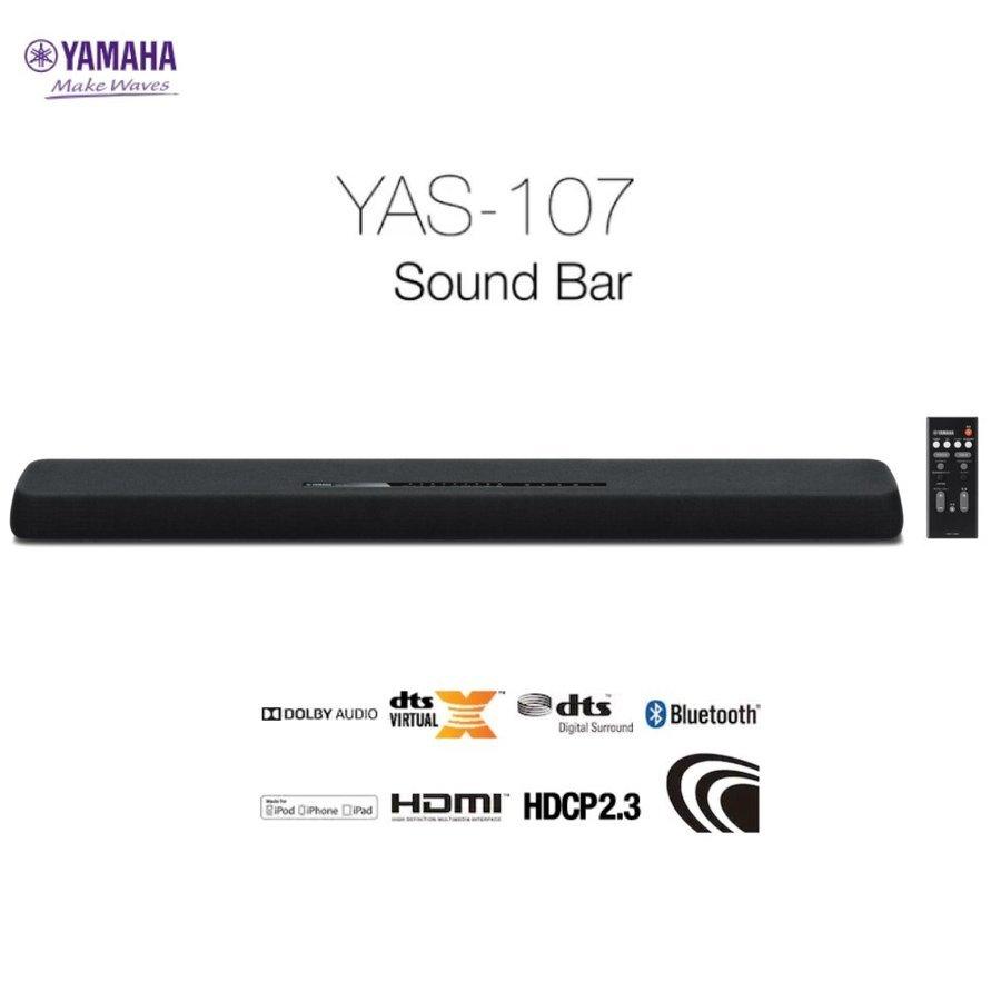 【大処分セール】ヤマハ サウンドバー フロントサウンドシステム YAS-107 スピーカー ホームシアター 3Dサウンド ドルビー DTS  Bluetooth クリアサウンド : choku20210502y14800 : 合同会社 ing企画 - 通販 - Yahoo!ショッピング