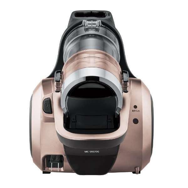 Panasonic サイクロン掃除機 MC-SR570G ローズゴールド Panasonic（パナソニック） サイクロン掃除機 ハウスダスト発見