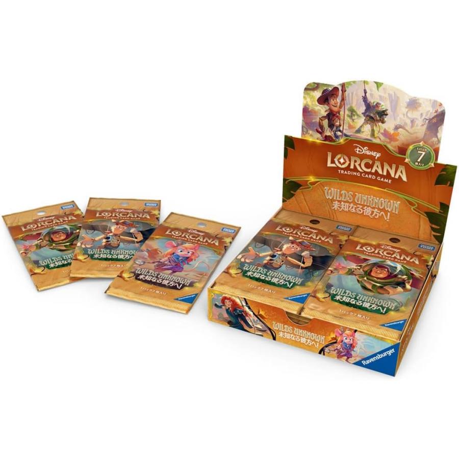 ディズニー・ロルカナ・TCG 日本語版 ブースターパック WILDS UNKNOWN 未知なる彼方へ! BOX（Yahoo!・イングス）