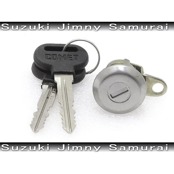 ジムニーjb23 4型キーシリンダのセットMT用 スズキ ジムニー キーシリンダー交換セット スペアキー付き 鍵交換