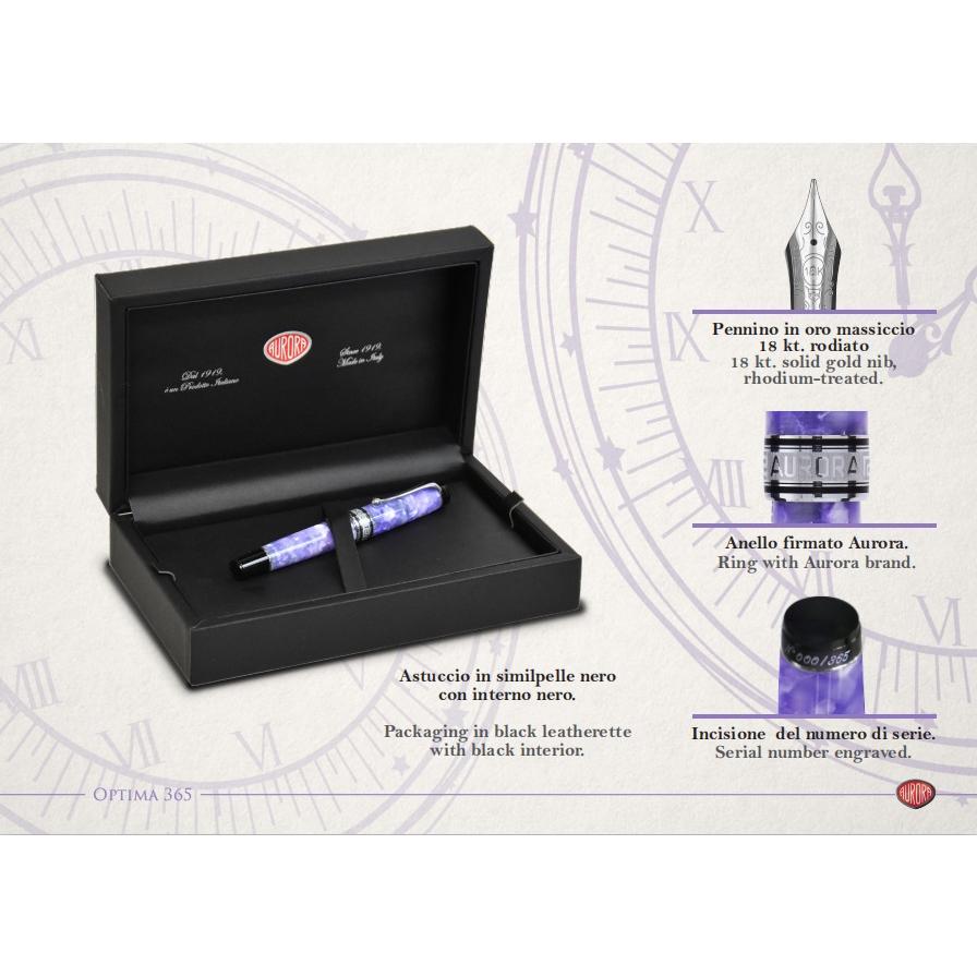 オプティマ365リッラ 万年筆 （365本生産） 字幅F 【公式通販】