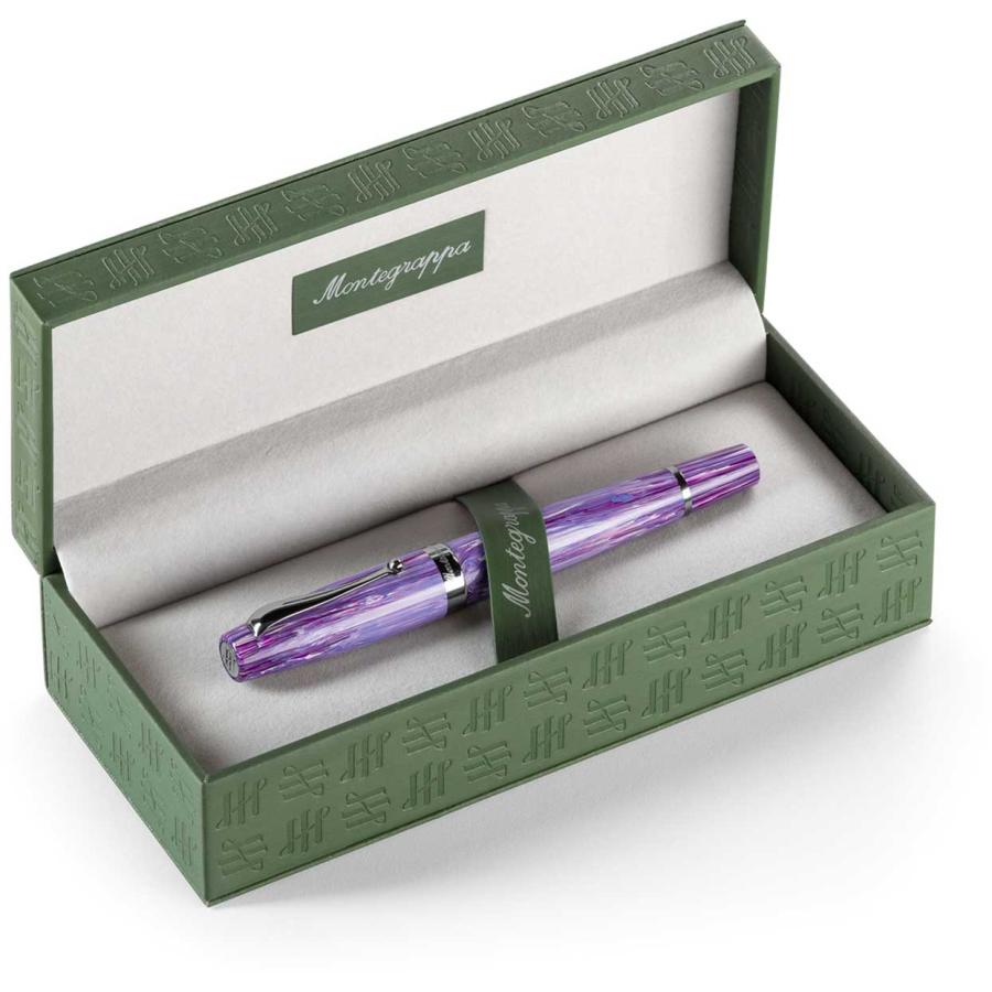 セール！モンテグラッパ　万年筆　ピッコラ　パープル Montegrappa モンテグラッパ 万年筆 ミア レギュラー ベリー