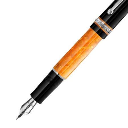 デルタ 万年筆 ドルチェビータ DV シルバートリム カートリッジ